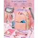thumbnail image 3 of Mochila Escolar Viaje Bolsa Impermeable Mochilas Reforzada 2 En 1 ROSA, 3 of 5