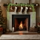 thumbnail image 1 of Guirnalda colgante de ratán artificial de 2 m | Decoración para árbol de Navidad y chimenea de interior | Decoración para fiestas de Acción de Gracias y festividades | Blanco, rosa, morado, azul,, 1 of 7