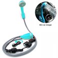 thumbnail image 1 of Douche Extérieure Portable - Pomme de Douche de Camping Compacte, Installation et Fonctionnement Faciles Bleu, 1 of 8