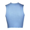 thumbnail image 5 of Sngxgn Women's Scoopneck Tank, Classic Tank Top, Lightweight Tank for Women(Light Blue,L), 5 of 5