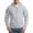 Light Gray, variant on Ediodpoh Mens Zip up Hoodie Long Sleeve Full Zip Hooded Sweatshirt Pullover with Pocket Mens Sweatshirts Gray XXXL