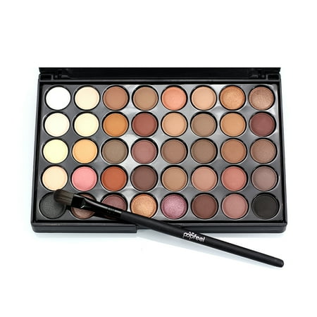 Zimtown Professional 40 Colors Eye Shadow Palette Cosmetic Eyeshadow Pressed Powder