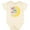 Natural, variant on Inktastic Twinkle Twinkle Little Star with Yellow Moon Boys or Girls Baby Bodysuit