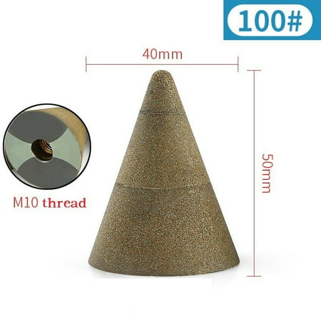

Goodhd M10 Thread Diamond Chamfer Countersink Bits Cone Carve Polishing Grinding Wheel