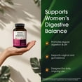 thumbnail image 2 of NatureBell Women's Probiotics+ - 240 Vegetarian Capsules - Prebiotic, Probiotic, Postbiotic & Digestive Enzymes - Made with Cranberry, D-Mannose, Inositol & More - 120 Servings, 2 of 8