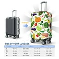thumbnail image 5 of Picia Vegetables2 Luggage Protector Cover Thicken Suitcase Protector Cover Fit 18-32 Inch Luggage-Large, 5 of 9