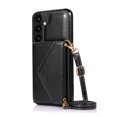 thumbnail image 2 of Adjustable Crossbody Strap Wallet Case for Samsung Galaxy A36 5G, Kickstand & Card Holder Case, Classic Business PU Leather Purse Protective Slim Case Cover for Samsung Galaxy A36 5G - Black, 2 of 10