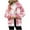 Z_Pink, variant on Fashion Plaid Botton Jackets for Womens 2024 Plus Size Straight Cardigan Button Pocket Coat