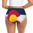 thumbnail image 2 of Women Bikini Underwear Colorado-Texas-Flag Ladies Panties Hipster Briefs Undies Large, 2 of 6
