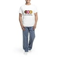 thumbnail image 5 of CafePress - I Love Donuts! Men's Light Pajamas - Men's Light Loose Fit Cotton Pajama Set, 5 of 7