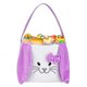 thumbnail image 1 of Rabbit ears Purple Cestas de Pascua para niños, cestas de búsqueda de huevos de Pascua para niños y niñas, cesta de regalo para almacenamiento de dulces de conejito de Pascua, dec, 1 of 5