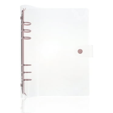 ITSELFER Ring Binder Cover Notebook Mini Binder Book Ring Binder Loose-leaf Binder Rings