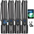 thumbnail image 1 of Linternas recargables Tughlax de 10.000 lm, 5 modos, paquete de 4, 1 of 9