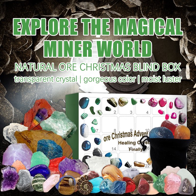  NATIONAL GEOGRAPHIC Rock & Mineral Collection - Rock Collection  Box for Kids, 15 Gemstones and Crystals for Kids, Geology for Kids, Crystal  Collection, Science Kit, Rock Gift ( Exclusive) : Industrial