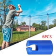 thumbnail image 1 of DYNWAVECA Trampoline Enclosure Pole Caps Trampoline Shell Rod Cap Protection Durable Protective Cover Trampoline Pole Cap for Kids Home 6pcs, 1 of 10