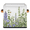 Multicolor 1, variant on CURLYOOT Wildflower Cube Storage Bin 11 Inch Fabric Storage Cube for Shelves Decorative Purple Lavender Foldable Basket with Leather Handle for Closet Shelves Organizer