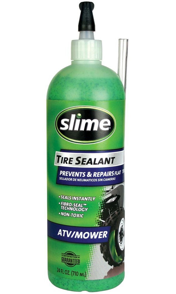 New Slime 10008 Tubeless Tire Sealant for ATV & Mower, 24 Oz