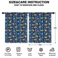 thumbnail image 2 of Blackout Kids Curtains,Cartoon Construction Vehicles Road Cones Childrens Insulated Curtains Set Of 2,Bedroom Essentials,Toddler Room Decor 42"x54", 2 of 5