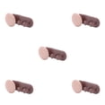 thumbnail image 2 of Inteprter Soporte de almacenamiento Colgador de almacenamiento de alambre autoadhesivo de plástico Gancho de estante colgante para oficina en casa, rosa y Type2 NO2 Inteprter CBP166721, 2 of 6