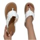 thumbnail image 5 of Amzcrzy Zapatos de mujer,Zapatos de mujer,Zapatillas de mujer, Sandalias planas informales de paja, zapatos de pescador, sandalias y zapatillas de estilo playero retro, zapatos de mujer de talla gran, 5 of 8
