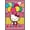 Barnwood Framed Version, variant on Hello Kitty: 19 Core Balloon Wall Poster, 22.375" x 34", Framed