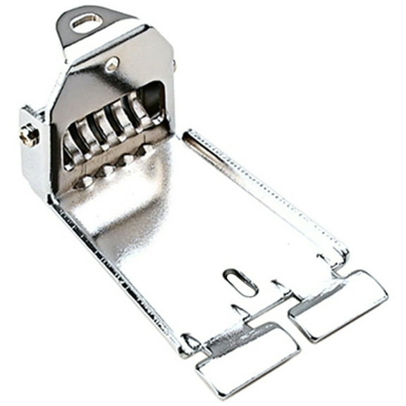 HEATSHAKING 5-String Banjo Instrument 1 Set Metal Tailpiece in Silver for String Fixation