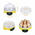 thumbnail image 4 of Mini Transparent Smart Temperature Control 7 Chicken Egg Incubator with User Manual, 4 of 9