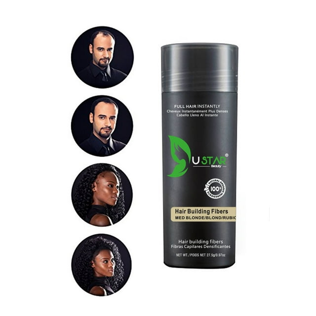 USTAR Fibres Constructrices pour les Cheveux Blond Moyen.97oz