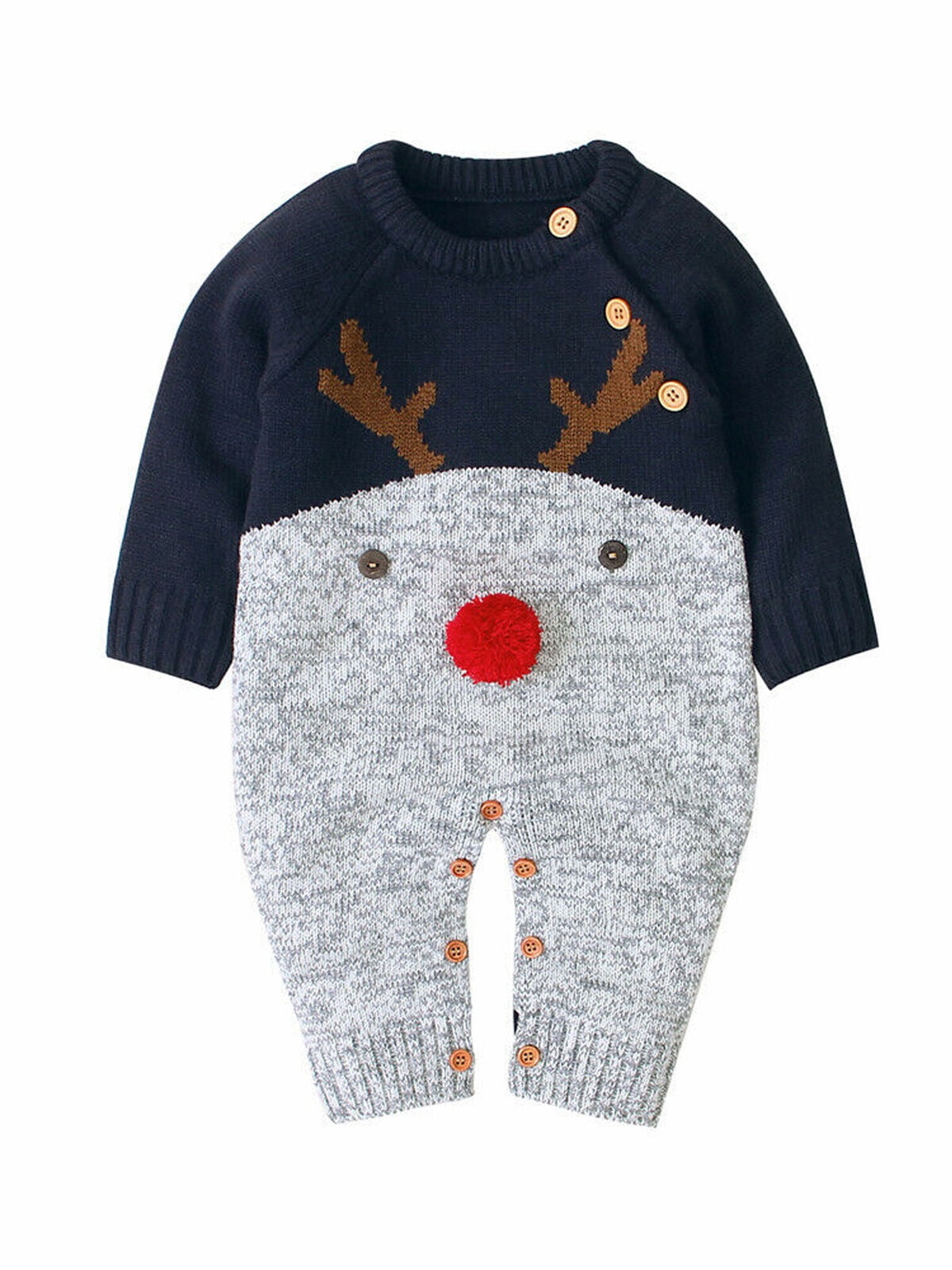 newborn sweater romper