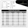 thumbnail image 5 of Thermajohn Long Johns Thermal Underwear for Men Crewneck Set (XS-4XL), 5 of 9