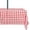 Red Check, variant on Outdoor Tablecloth with Umbrella Hole Umbrella Tablecloth Patio Tablecloths with Zipper for Courtyards, Terraces, and Beaches 60 x 84 in