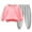 style-31 Pink, variant on Kogui Toddler Outfit Girl Girls Outfits Tie Dye Sweatshirt Tops and Leggings Sweatpants 2 Piece Fall Winter Clothes Set Size 3T 4T (White,3-4 Years)