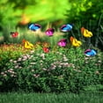 thumbnail image 5 of 100Fens Butterfly Decorations, 50 Pcs Butterfly Stakes PVC Waterproof Decorative Colorfuli Garden Stakes for Indoor/Outdoor Lawn Garden Yard Decor, 5 of 7