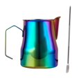 thumbnail image 1 of Chendee Coffee Milk Frothing Pitcher 450Ml Espresso Steaming Pitcher Stainless Steel,Showpiece, 1 of 5