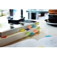 thumbnail image 4 of Post It Post-It Flags, Purple, Blue, Green, .94 In. Wide, 60/On-The-Go Dispenser, 1 Dispenser/Pack, 4 of 9