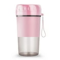 thumbnail image 1 of Licuadora de taza exprimidora portátil para batidos y batidos 300ML máquina mezcladora de frutas taza desmontable USB, 1 of 8