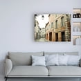 thumbnail image 3 of Trademark Fine Art 'Three Street Lamps' Canvas Art by Lupen Grainn, 3 of 3
