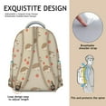 thumbnail image 5 of Cute Badger Patch Backpack - Durable Waterproof Bookbag for School, Comfortable Laptop Backpack for Teens, Stylish Gift for Students, 5 of 6