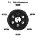 thumbnail image 4 of 6 In1 MULTI SPRAY HEAD 1/4Inch Quick Connect Pressure Washer Jet Nozzle, 4 of 8