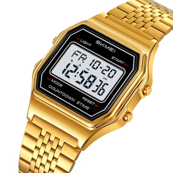 Men's Outdoor Sports Digital Watch with Luminous Display, Waterproof and Durable Timepiece for Daily Use, Suitable for Hiking, Camping, Running, Swimming, and Other General Sports Activities
