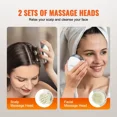 thumbnail image 4 of Electric Rechargeable Waterproof Head Scalp Massager with Heat, 4 of 7