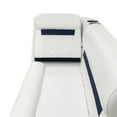 thumbnail image 6 of Wise DLX1305R-1904 DLX Series Pontoon Right Radius Lean Back Recliner - White / Mariner Blue, 6 of 8