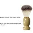 thumbnail image 3 of Wood Handle Men Shaving Brush with Bear Hair for Tool, 3 of 8
