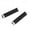 White, variant on 2PCS Bike Mountain Bicycle Handlebar Grips Rubber Anti Ergonomic Design 2.5cm Diameter for Comfort and Durability