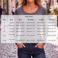 thumbnail image 4 of Stamzod Long Sleeve Shirts for Women U-Neck Slim Fitted Tops Casual Base Layer Undershirts Fall Fashion, 4 of 10