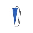 thumbnail image 2 of Minkissy Flute Cleaning Kit Cloth Saxophone Cloth Blue Soft Nonabrasive Fabric 1Set, 2 of 7