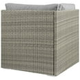 thumbnail image 5 of Modway Repose Outdoor Patio Corner in Light Gray Gray, 5 of 5