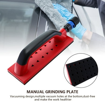 

QWANG Grinding Discs Manual Grinding Plate Vacuum Grinder Hand Push Polishing Tools