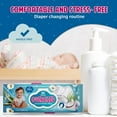 thumbnail image 5 of MED PRIDE Oversized Unscented Baby Wipes Alcohol Free Wet Wipes with Aloe Vera & Vitamin E, 12-Pack, 5 of 6
