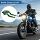 thumbnail image 2 of Palancas de freno y embrague cortas Unique Bargains para APRILIA SHIVER 900 2017-2020, palanca de freno ajustable en 6 posiciones, aleación de aluminio T6 6061, verde, 1 juego, 2 of 7